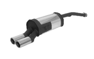 Ford Fusion Performance Exhaust - Remus - Axle Back - 2002